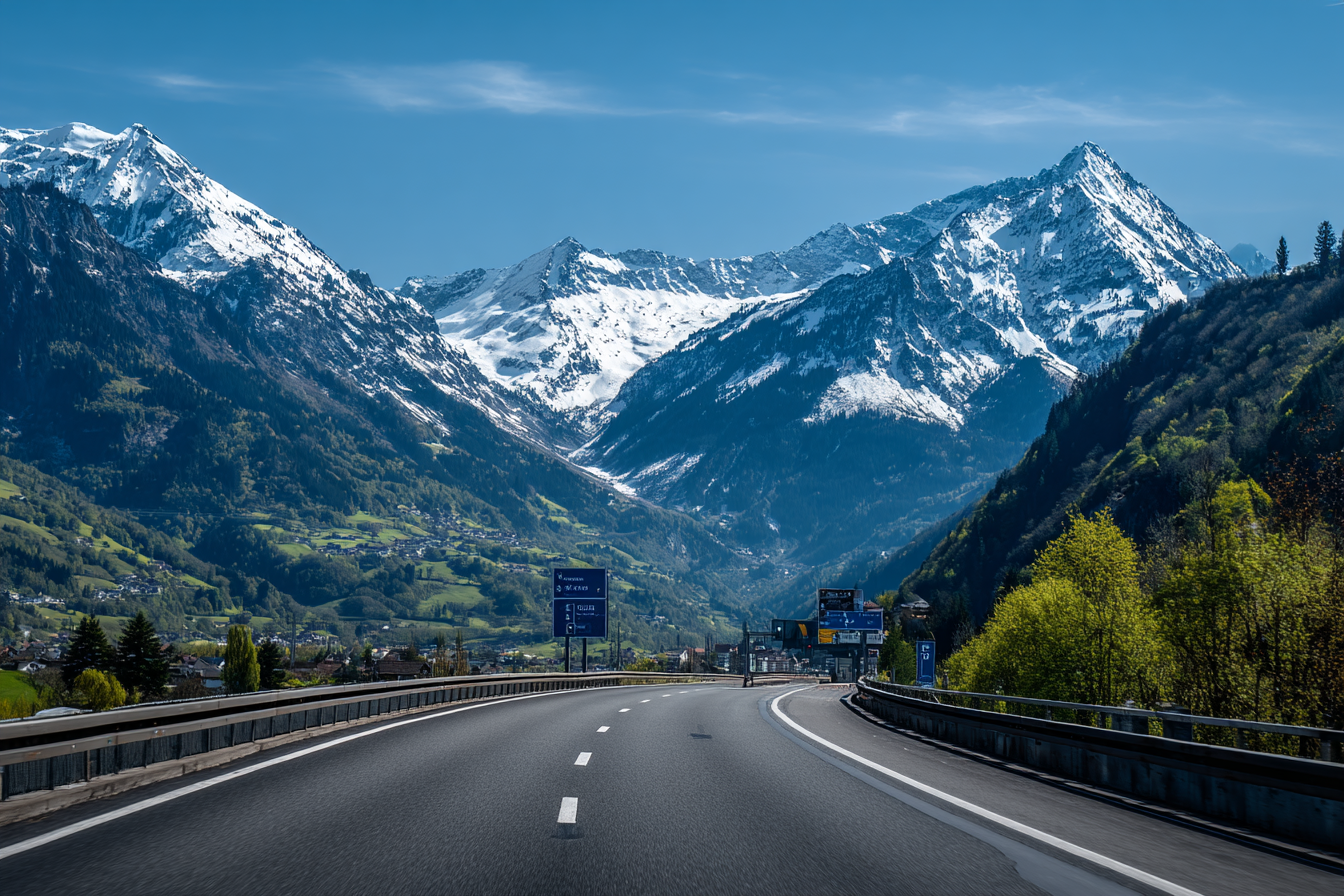 Circulation autoroutière en Suisse