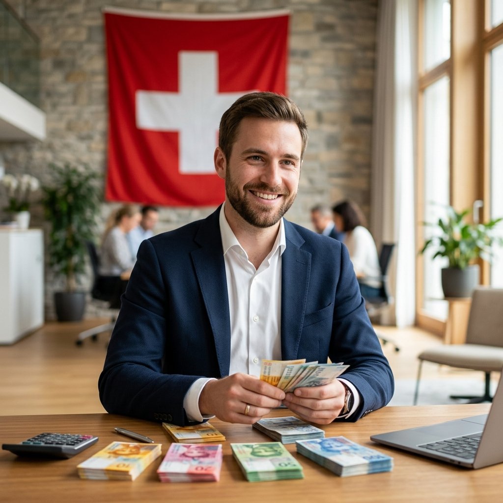 Salaire en francs suisses